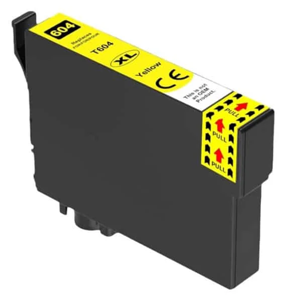 Φωτογραφία προϊόντος: Premium Συμβατό Inkjet για Epson, T604XL, 12ml, κίτρινο
