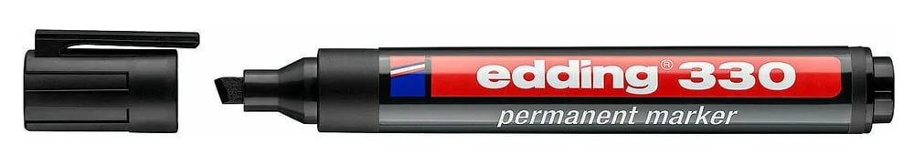 Φωτογραφία προϊόντος: EDDING ανεξίτηλος μαρκαδόρος 330, 1-5mm, επαναγεμιζόμενος, μαύρος