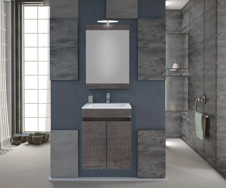 Φωτογραφία προϊόντος: [:en]Bathroom furniture Magnolia 40 Beige + Dark Grey[:el]Έπιπλο μπάνιου Magnolia 40 Beige + Dark Grey Κρεμαστό[:]