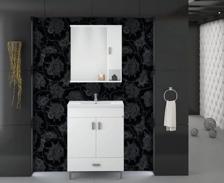 Φωτογραφία προϊόντος: [:en]Bathroom furniture Militos 70 White[:el]Έπιπλο μπάνιου Militos 70 White[:]