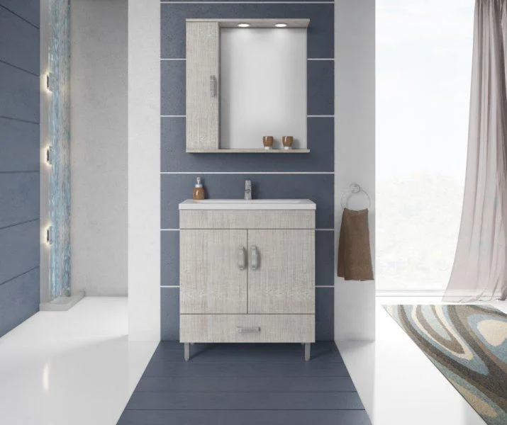 Φωτογραφία προϊόντος: [:en]Bathroom furniture Militos 70 Beige + Brown[:el]Έπιπλο μπάνιου Militos 70 Beige + Brown[:]