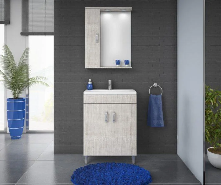 Φωτογραφία προϊόντος: [:en]Bathroom furniture Militos 60 Beige + Brown[:el]Έπιπλο μπάνιου Militos 60 Beige + Brown[:]