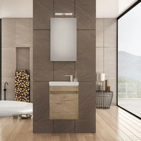 Φωτογραφία προϊόντος: [:en]Bathroom furniture Luxus 45 Wood + Granite[:el]Έπιπλο μπάνιου Luxus 45 Wood + Granite Κρεμαστό[:]