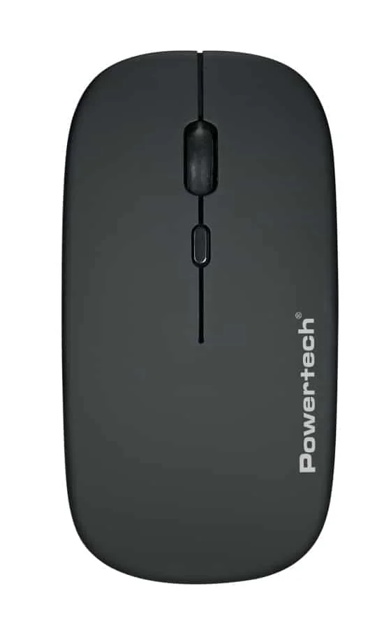 Φωτογραφία προϊόντος: POWERTECH ασύρματο ποντίκι PT-1381, 2.4GHz +amp; Bluetooth, έως 1600DPI, 500mAh, μαύρο