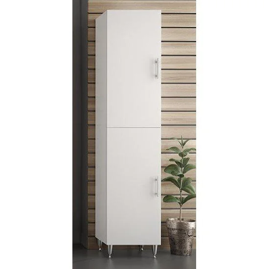 Φωτογραφία προϊόντος: [:en]Floor Standing Cabinet Side White 7[:el]Στήλη μπάνιου Side Λευκή Επιδαπέδια 7[:]
