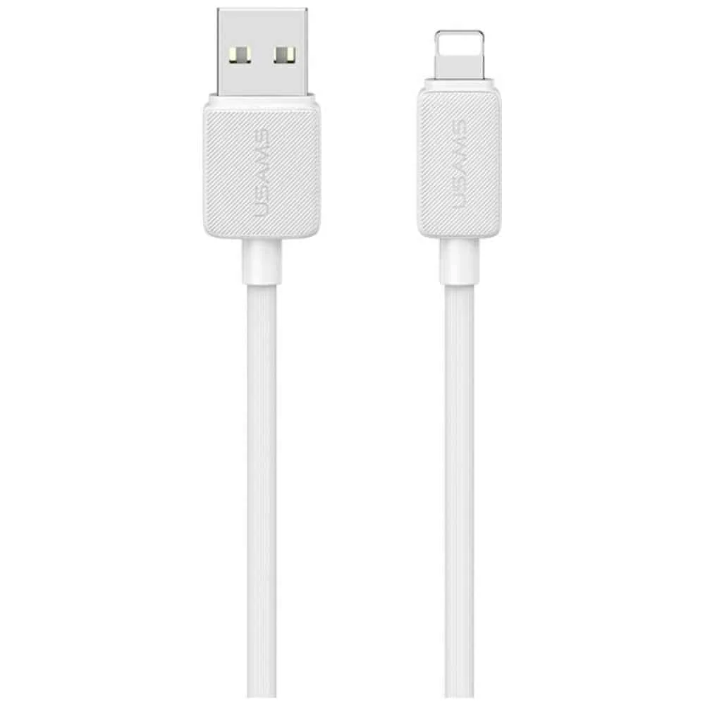 Φωτογραφία προϊόντος: Καλώδιο Usams Ky Series Us-Sj694 2.4a Lightning To USB-A 2m White