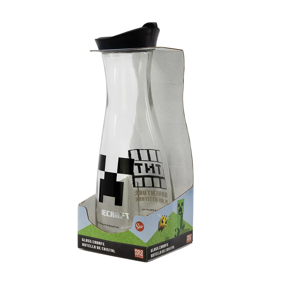 Φωτογραφία προϊόντος: Bottles Stor Γυάλινο μπουκάλι Minecraft Glass Carafe 900ml Stor - ST03449