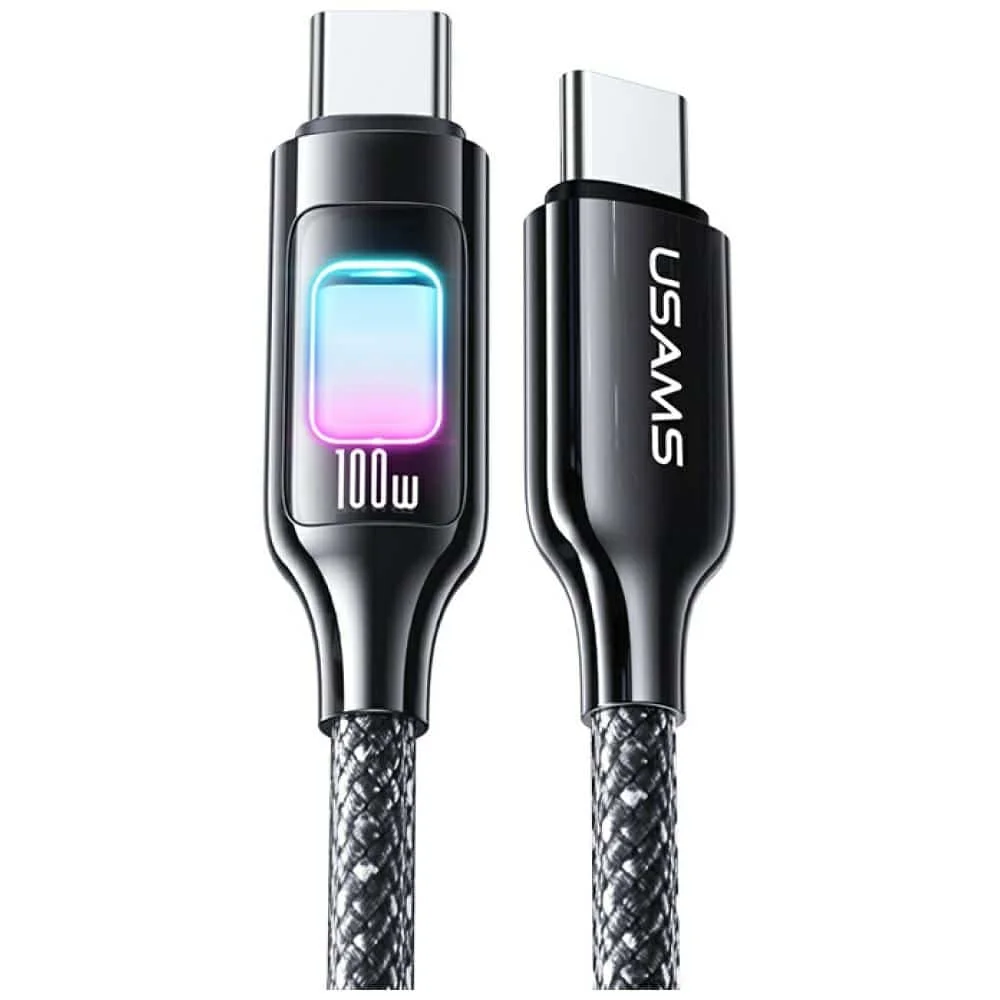 Φωτογραφία προϊόντος: Καλώδιο USAMS TC Series SJ750 100W USB-C σε USB-C 1,2 m tarnish