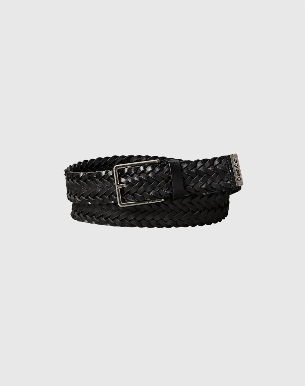Φωτογραφία προϊόντος: CALVIN KLEIN WOVEN WARMTH BUCKLE W.3.5 BELT MEN CALVIN KLEIN ΑΣΗΜΙ- ΜΑΥΡΟ (LV04D7061G-V8L)