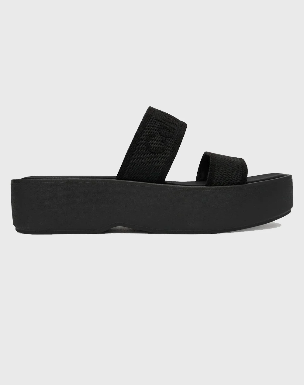 Φωτογραφία προϊόντος: CALVIN KLEIN WEBBING FLATFORM SANDALS WOMEN CALVIN KLEIN ΜΑΥΡΟ (HW0HW02878-0GJ)