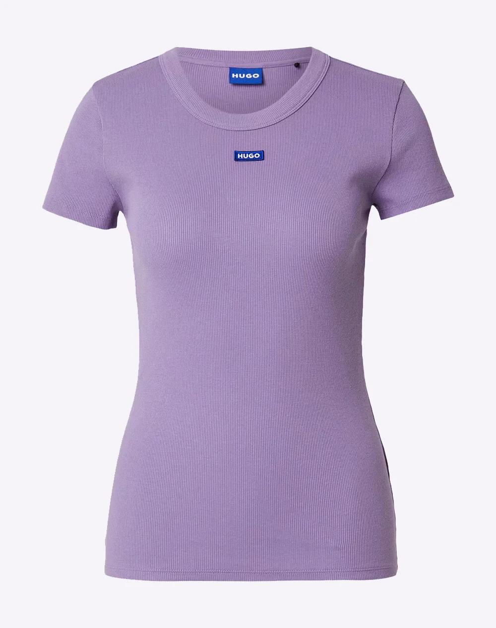 Φωτογραφία προϊόντος: HUGO RIB EASY T-SHIRT WOMEN HUGO ΜΩΒ (50523924-521)