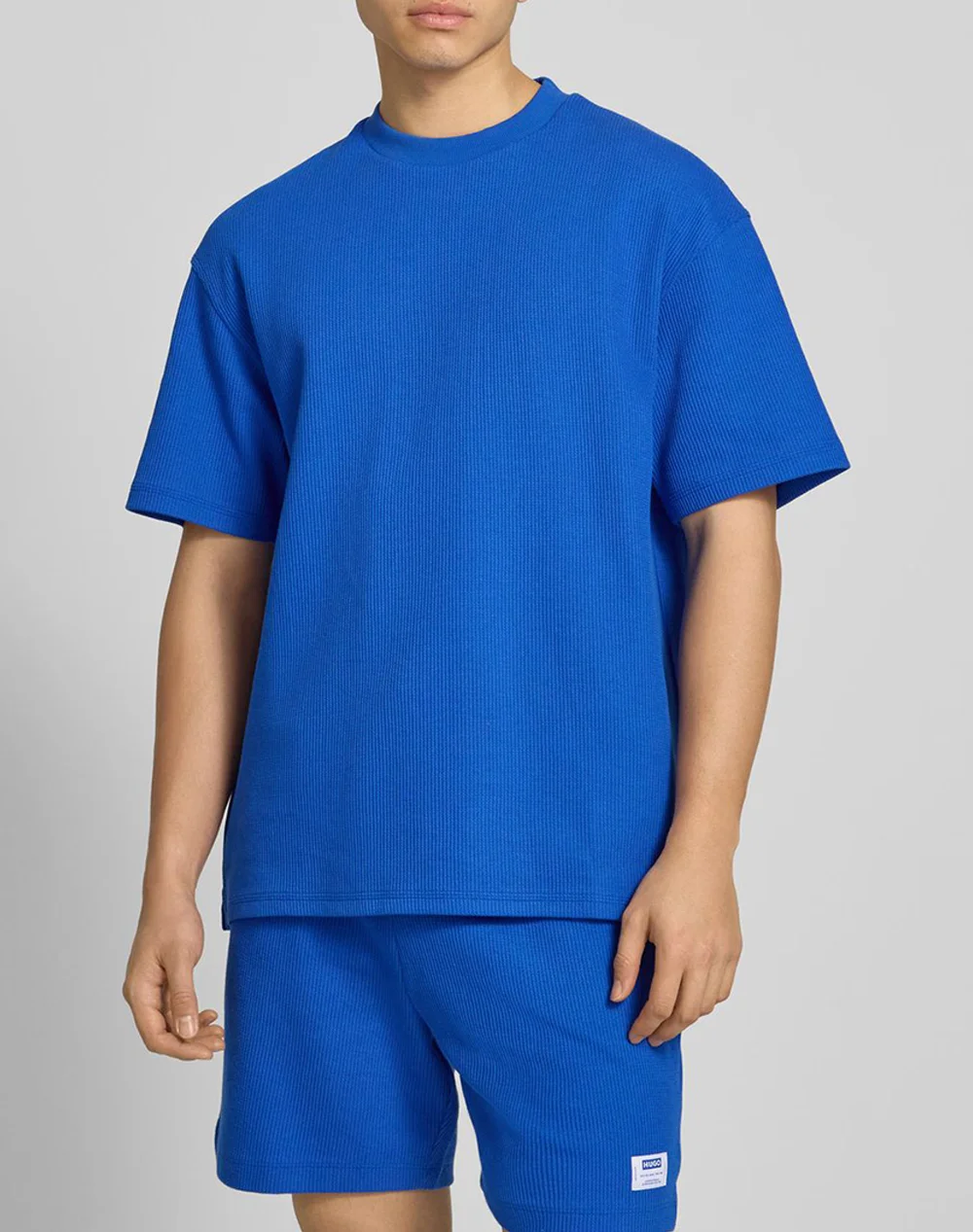 Φωτογραφία προϊόντος: HUGO NUWAFFLE RELAXED FIT T-SHIRT MEN HUGO ΜΠΛΕ (50534434-493)