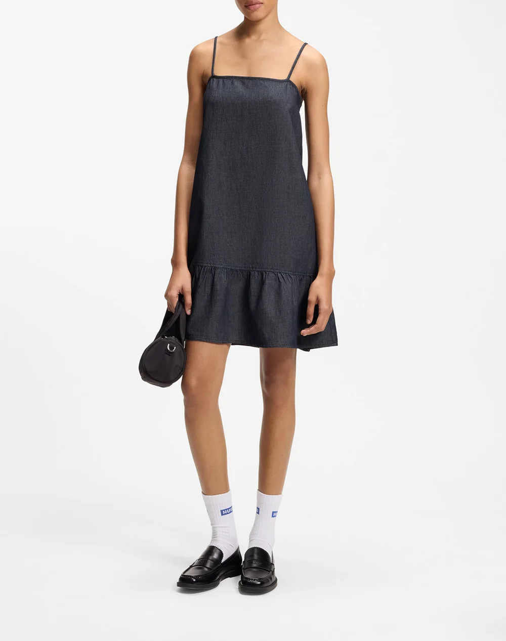 Φωτογραφία προϊόντος: HUGO KABATI-1 DENIM BALLOON MINI DRESS WOMEN HUGO ΜΠΛΕ (50559414-410)