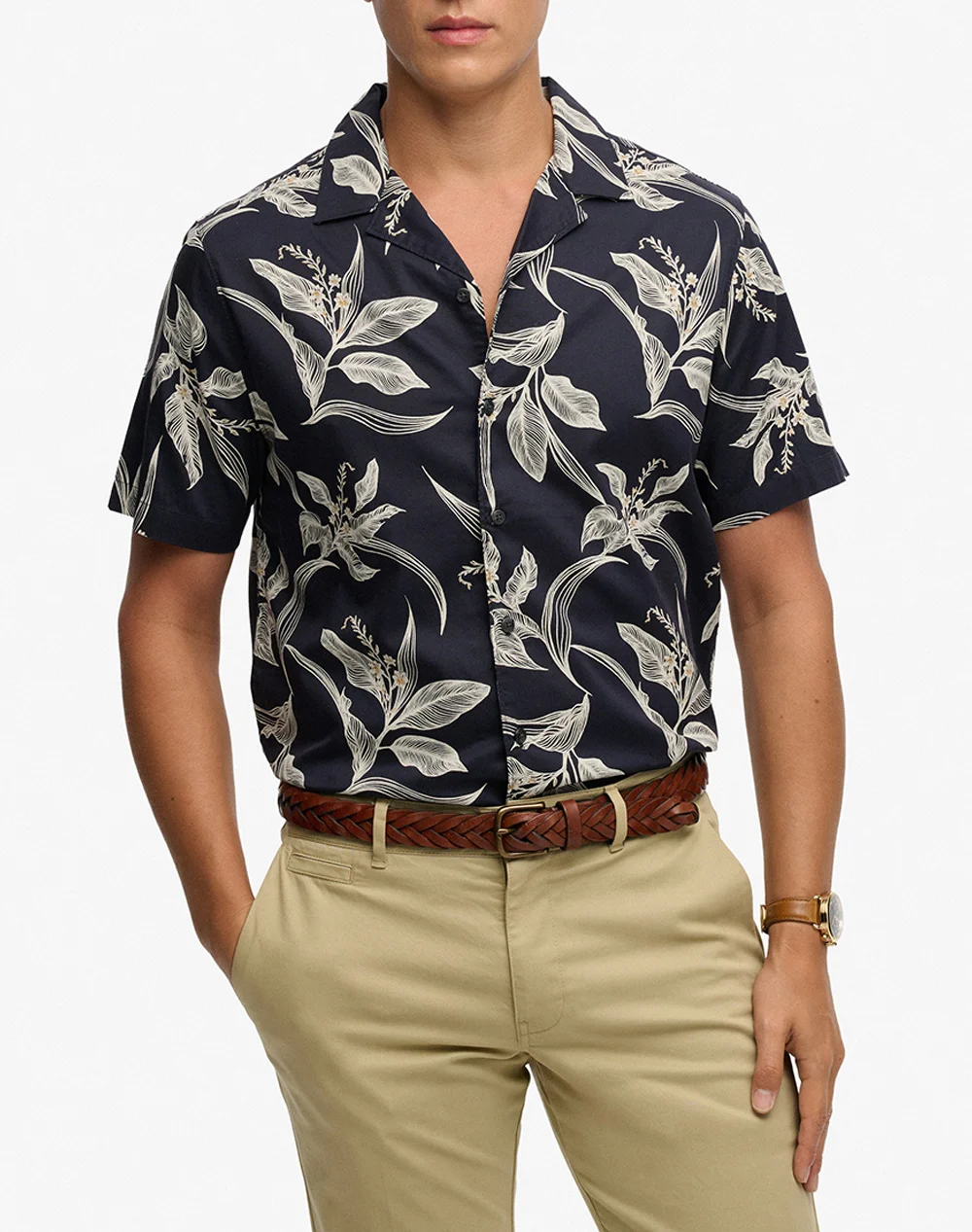Φωτογραφία προϊόντος: SUPERDRY D1 OVIN HAWAIIAN PRINT SHORTSLLEEVE SHIRT MEN SUPERDRY ΓΚΡΙ- ΜΠΛΕ (M4011128A-J9Q)