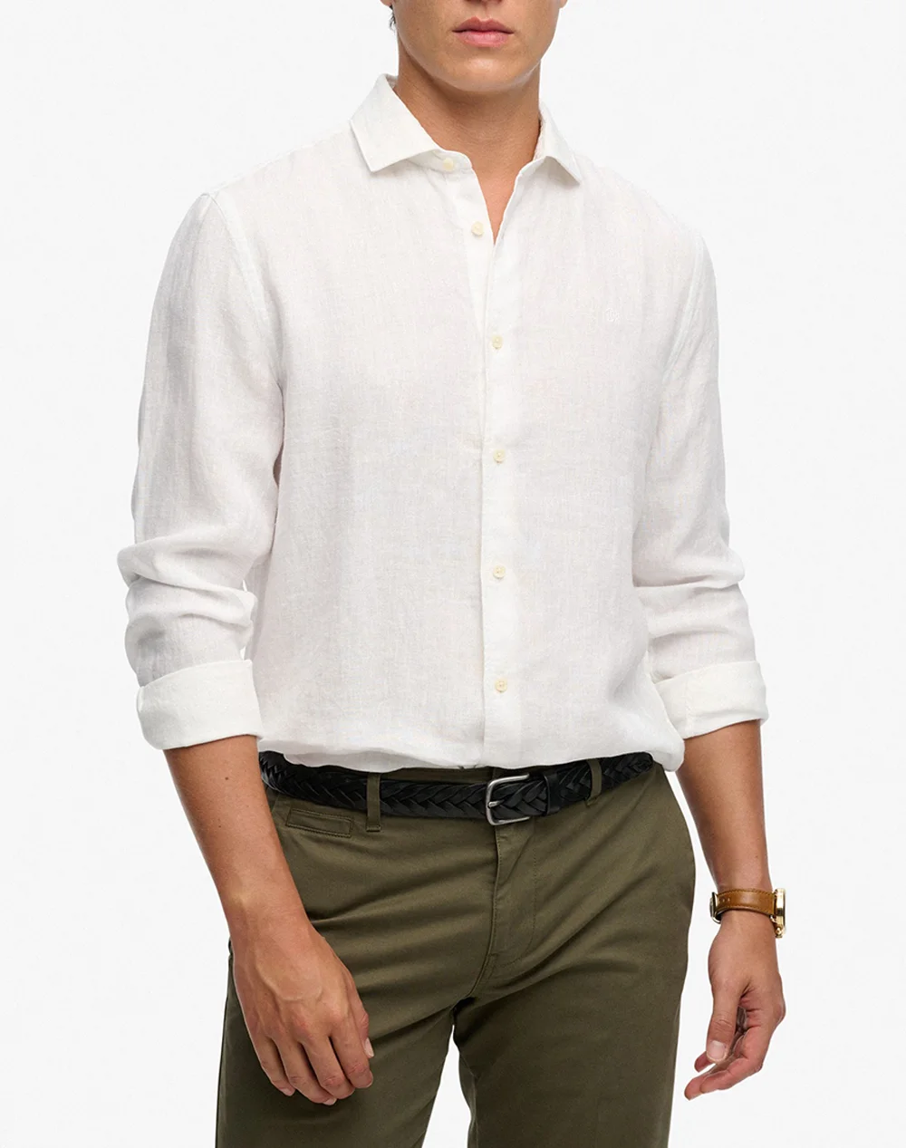 Φωτογραφία προϊόντος: SUPERDRY D2 STUD RIVIERA LINEN LONGSLEEVE SHIRT MEN SUPERDRY ΛΕΥΚΟ (M4011103A-01C)