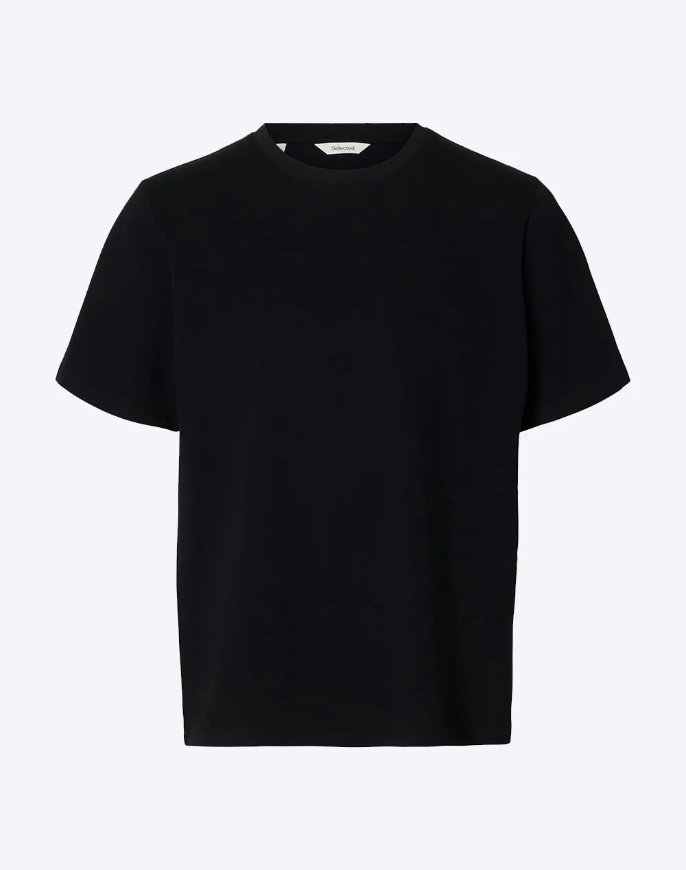 Φωτογραφία προϊόντος: SELECTED ATLAS O NECK T-SHIRT MEN SELECTED ΜΑΥΡΟ (16100145-BLACK)