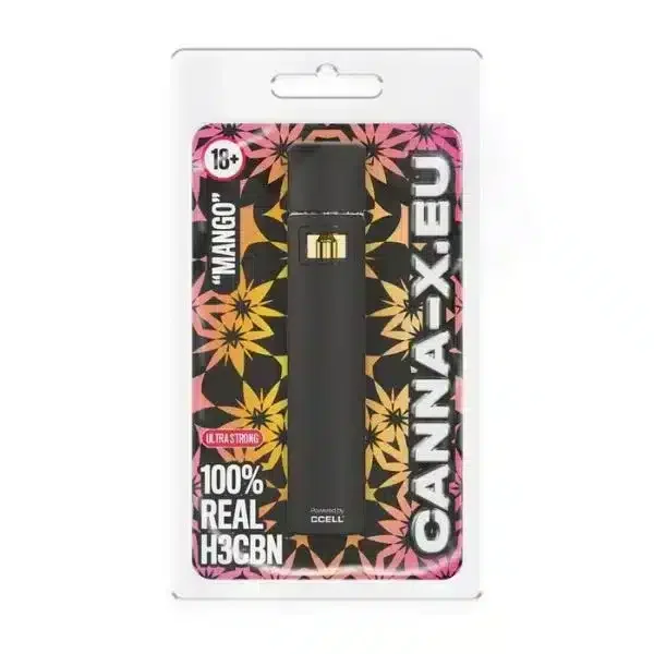 Φωτογραφία προϊόντος: Canna-X Disposable Vape Pen 91% H3CBN Mango – 1ml
