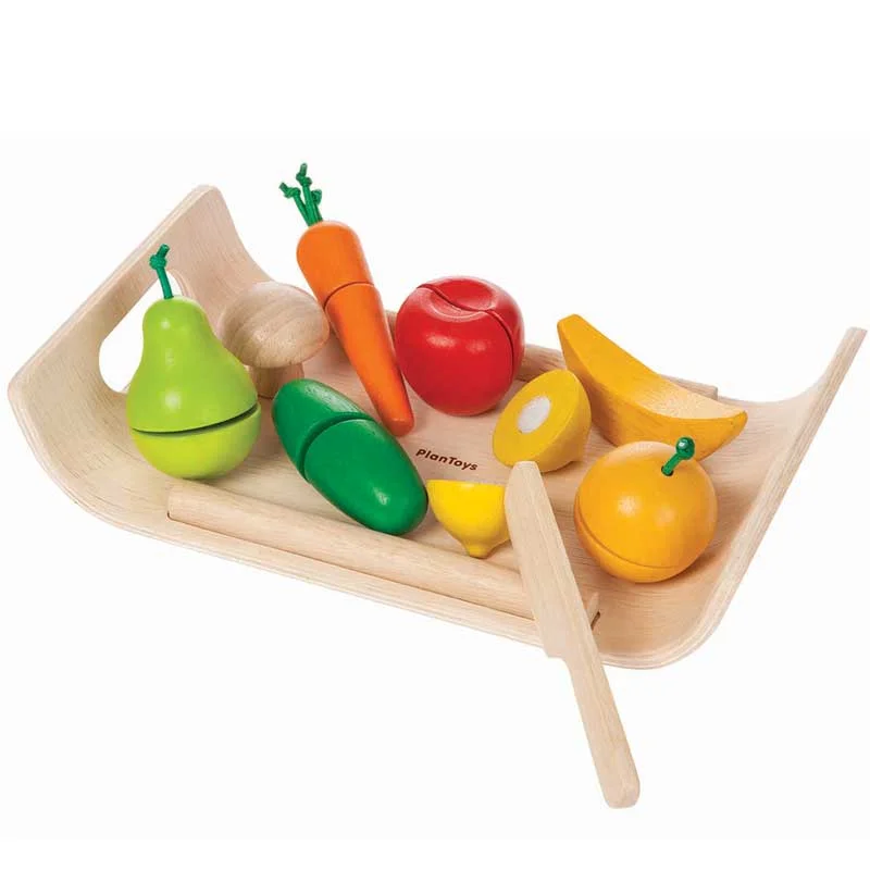 Φωτογραφία προϊόντος: Φρούτα +amp; λαχανικά - PlanToys 3416
