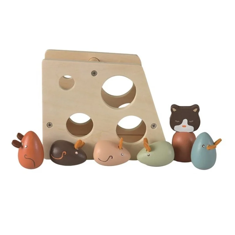 Φωτογραφία προϊόντος: Stacking Cheese με Ποντικάκια - Egmont Toys 511089