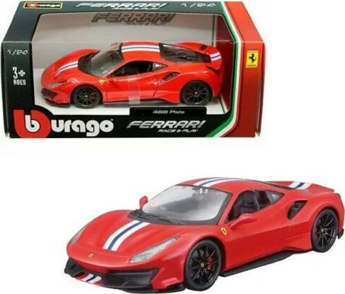 Φωτογραφία προϊόντος: Ferrari 488 Pista 1/24 - Bburago 18/26026
