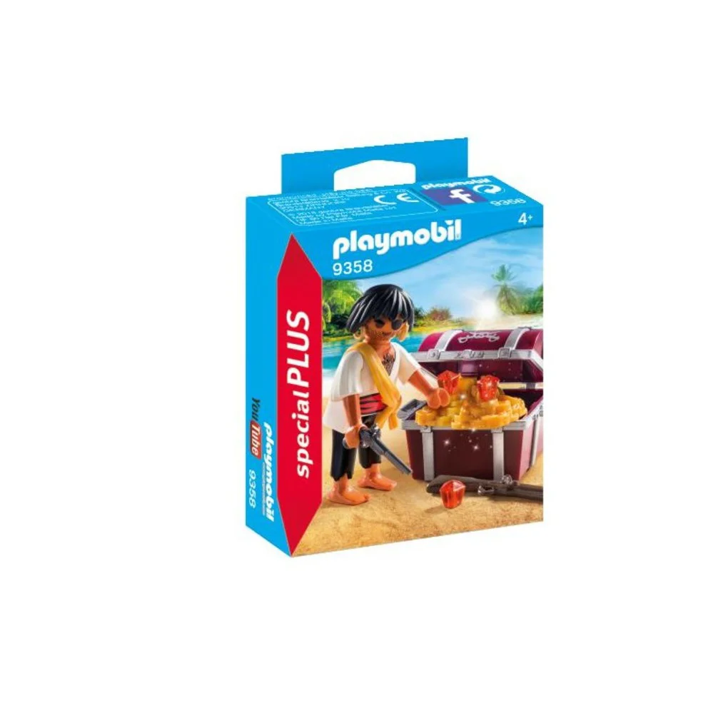 Φωτογραφία προϊόντος: Playmobil Πειρατής με σεντούκι θησαυρού