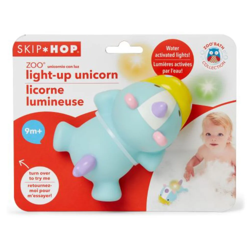 Φωτογραφία προϊόντος: Skip Hop Zoo Light Up Unicorn Παιχνίδι Μπάνιου