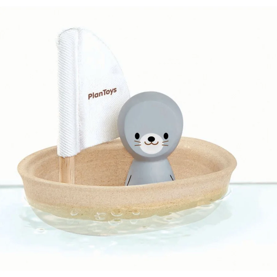 Φωτογραφία προϊόντος: Ιστιοφόρο με φώκια - PlanToys 5710