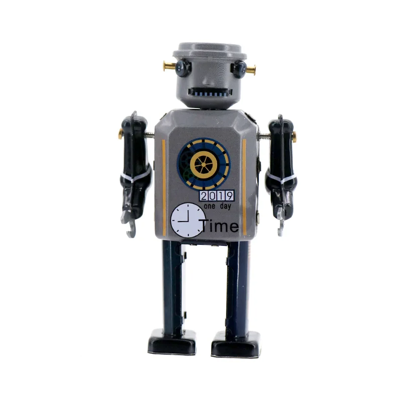 Φωτογραφία προϊόντος: Time Bot Κουρδιστό Ρομπότ - Mr + Mrs Tin MT102D