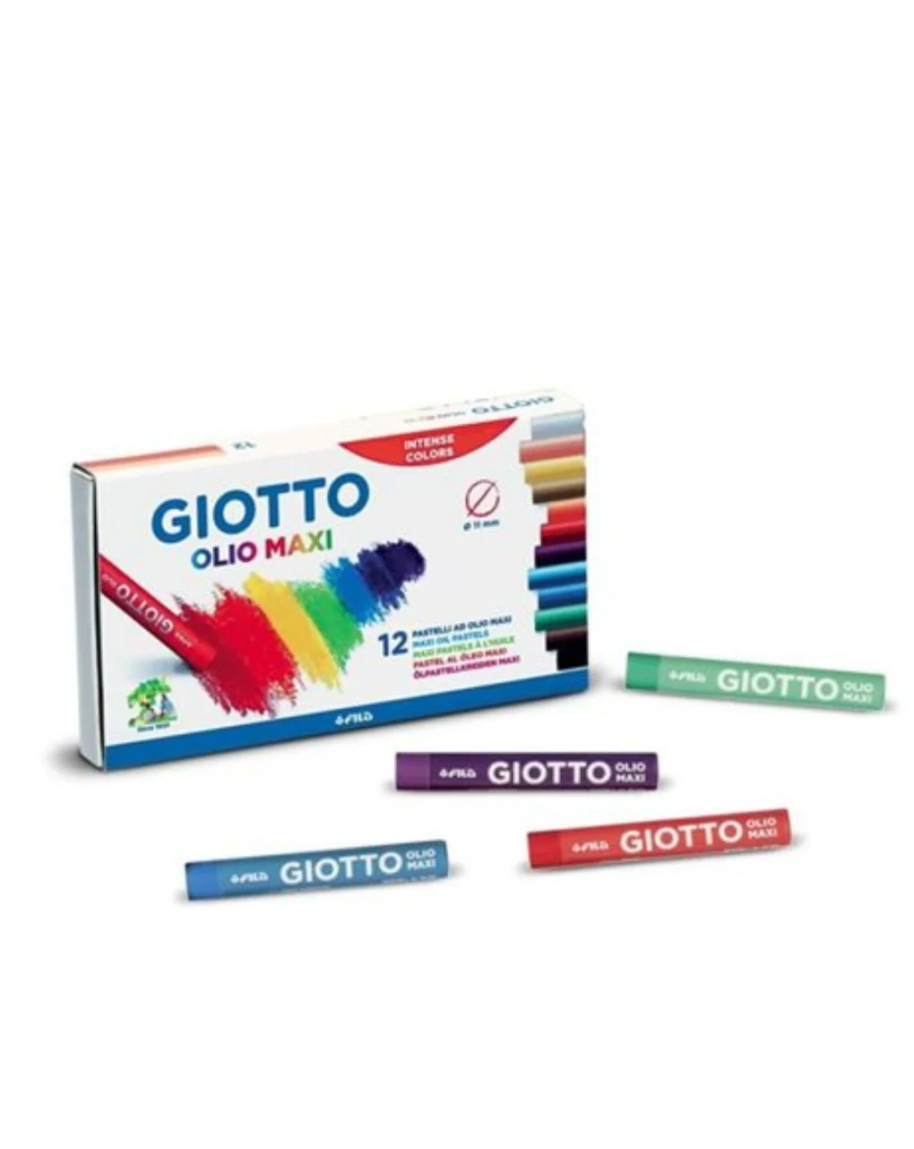 Φωτογραφία προϊόντος: GIOTTO Λαδοπαστέλ 7cm olio (12τμχ) 000293000