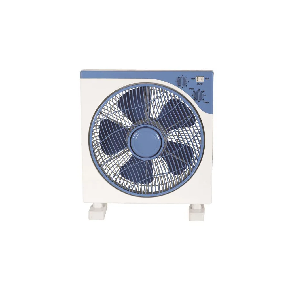 Φωτογραφία προϊόντος: EUROLAMP Ανεμιστήρας BOX FAN Τετράγωνος Ασπρο-Μπλε Φ37 45W 3829