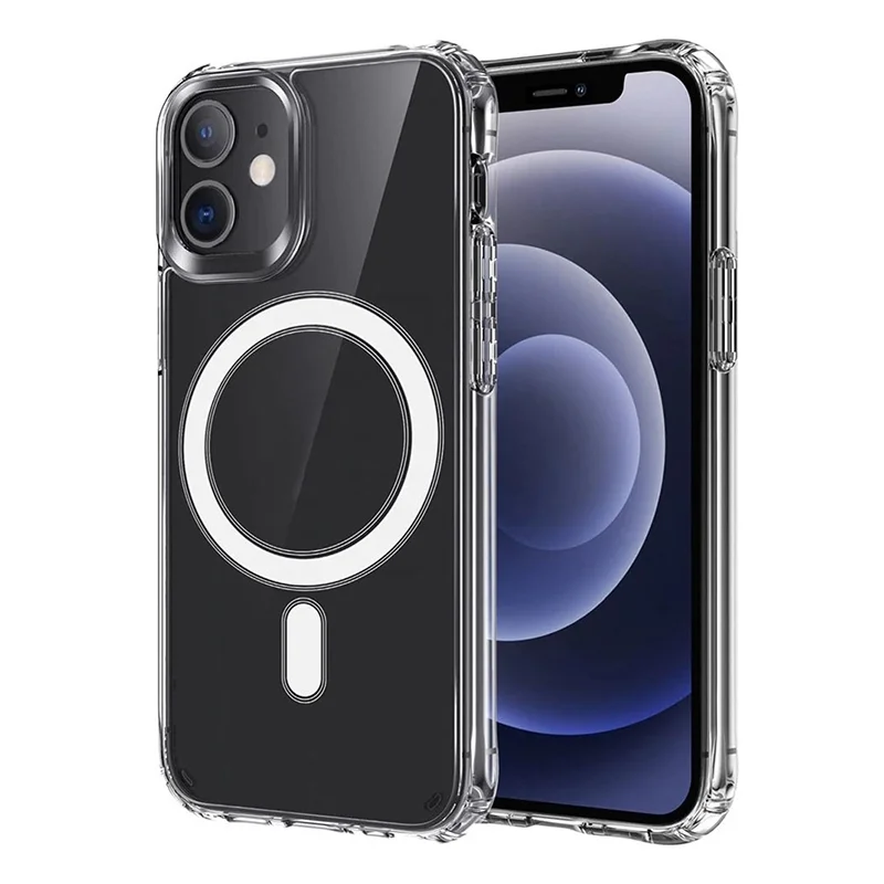 Φωτογραφία προϊόντος: OEM MagSafe Back Cover Σιλικόνης Iphone 12 pro Διαφανη