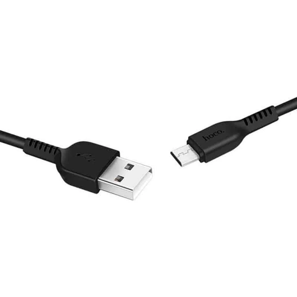 Φωτογραφία προϊόντος: Hoco USB Cable X20 2.4A Micro USB 1M Black