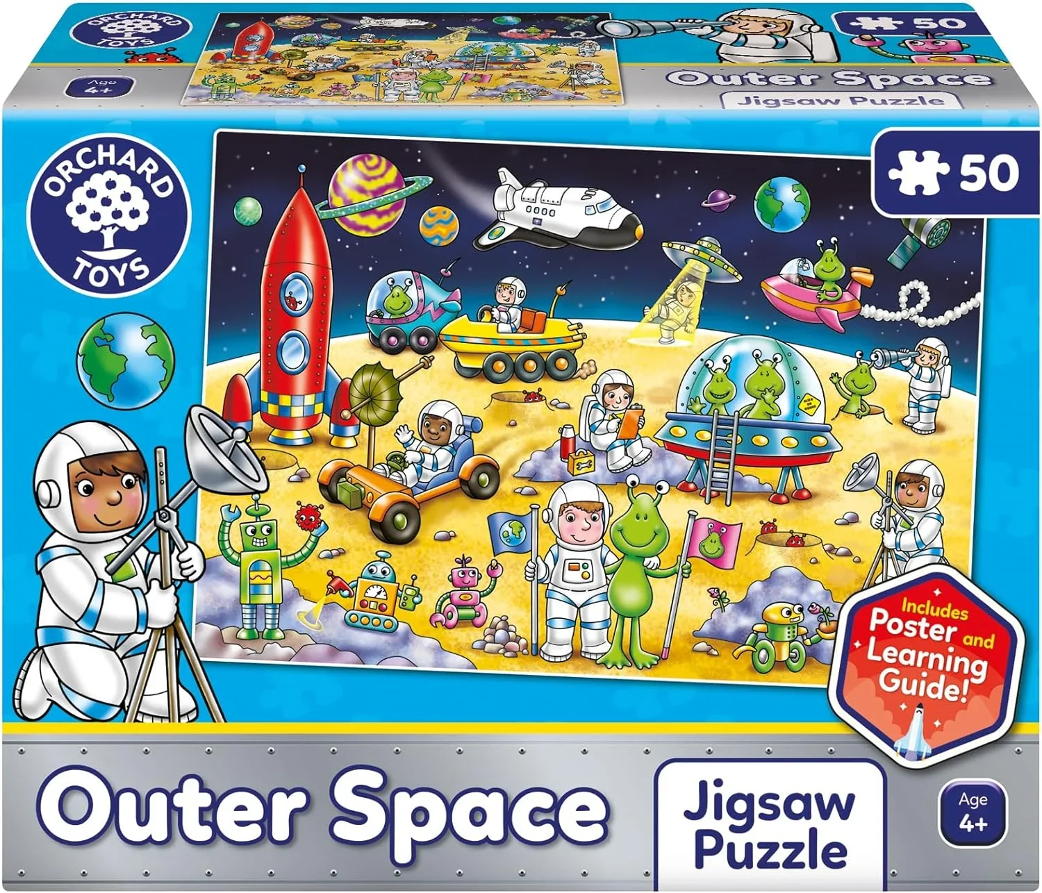 Φωτογραφία προϊόντος: Παζλ 50τμχ Outer Space (4+ ετών) - Orchard Toys