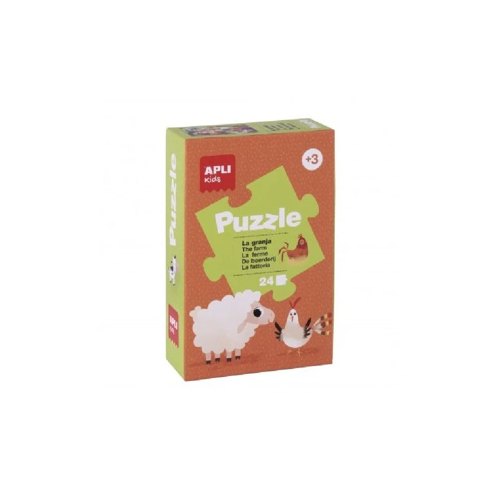 Φωτογραφία προϊόντος: Apli Παζλ 24pcs Φάρμα