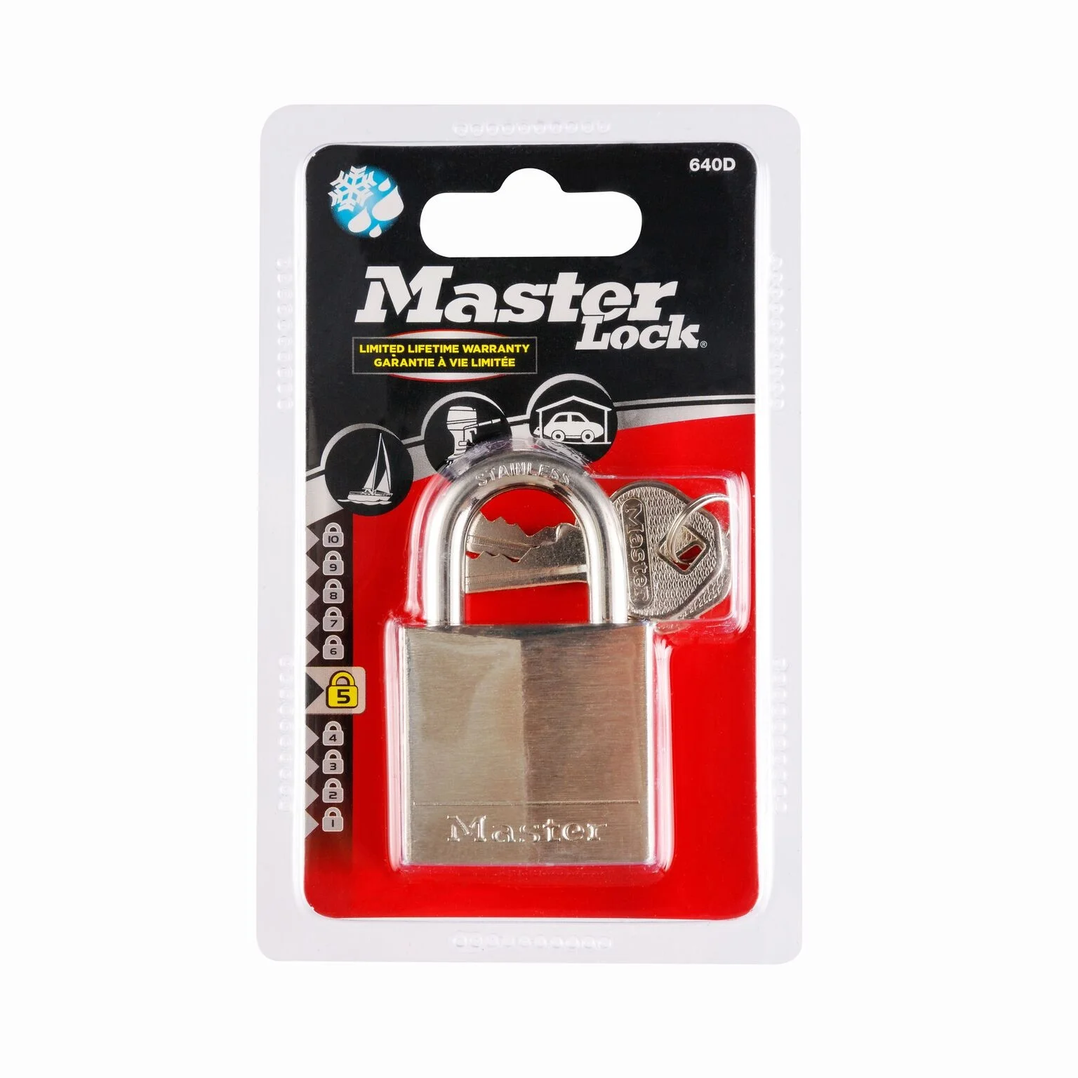 Φωτογραφία προϊόντος: Λουκέτα ανοξείδωτο MASTER LOCK - 40mm