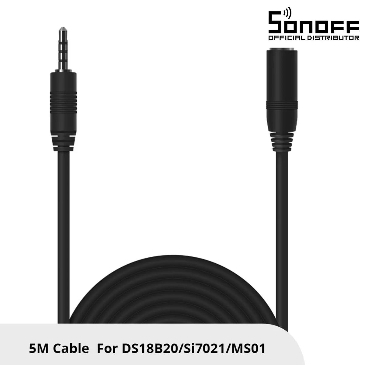 Φωτογραφία προϊόντος: SONOFF AL560-R2 - 5M Sensor Extension Cable for DS18B20 + Si7021 + MS01 Models