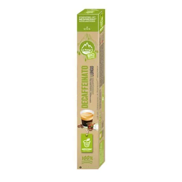 Φωτογραφία προϊόντος: La Natura Lifestyle Decaffeinato Lungo Aluminium 10 τμχ | Nespresso