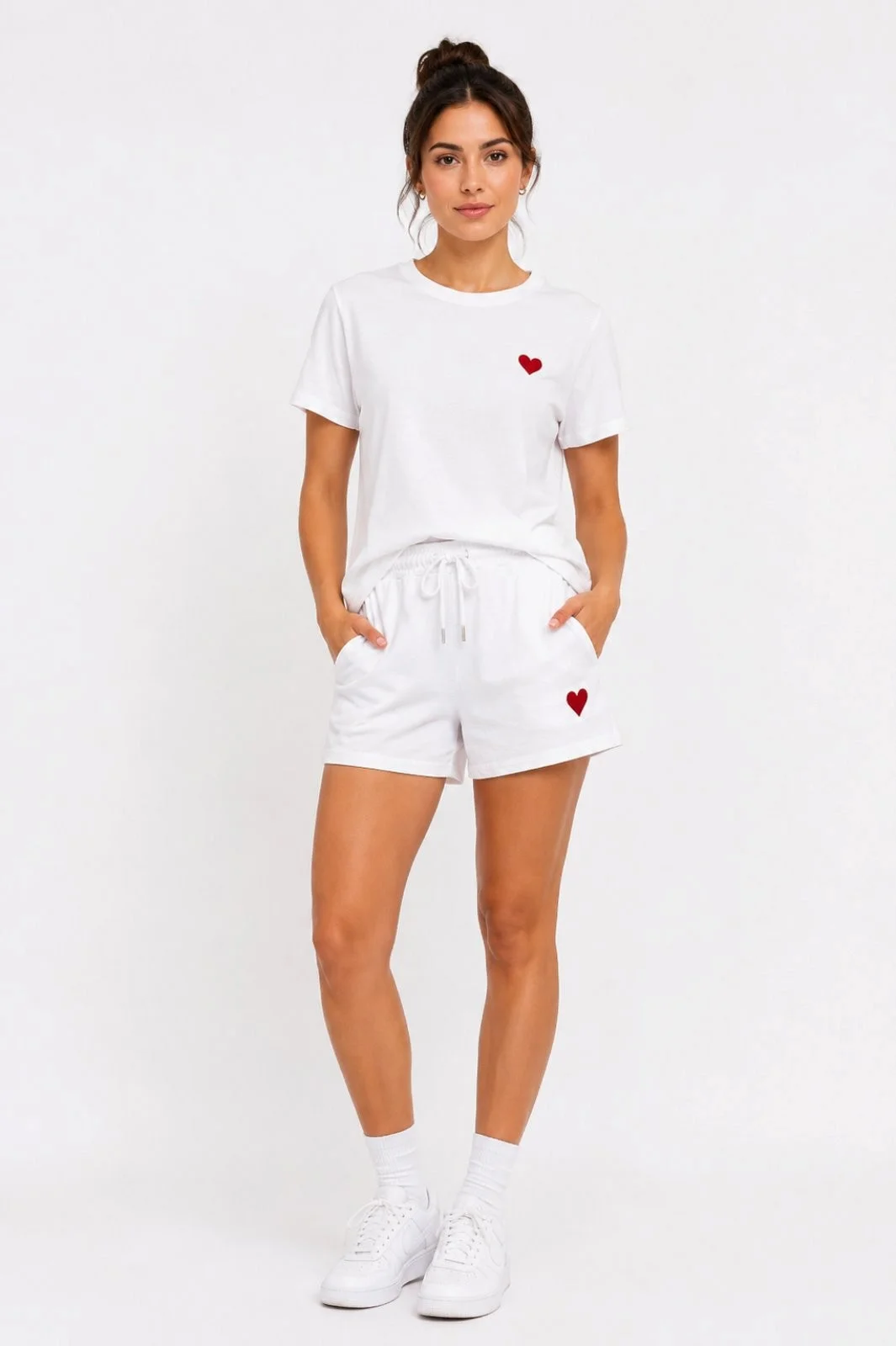Φωτογραφία προϊόντος: ELUNA Love Heart Γυναικείο Σετ Λευκό