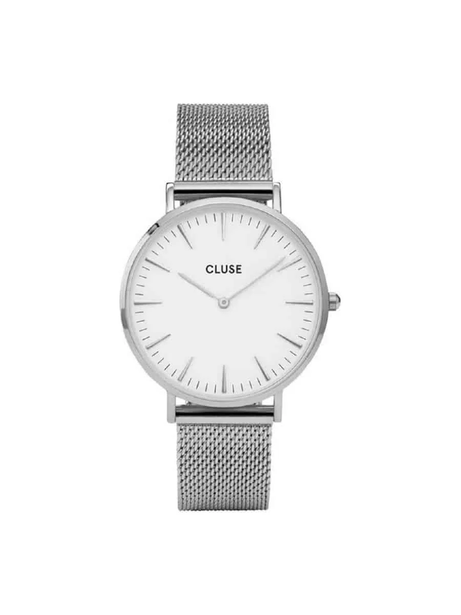 Φωτογραφία προϊόντος: Γυναικείο ρολόι CLUSE La Boheme Mesh Silver/White