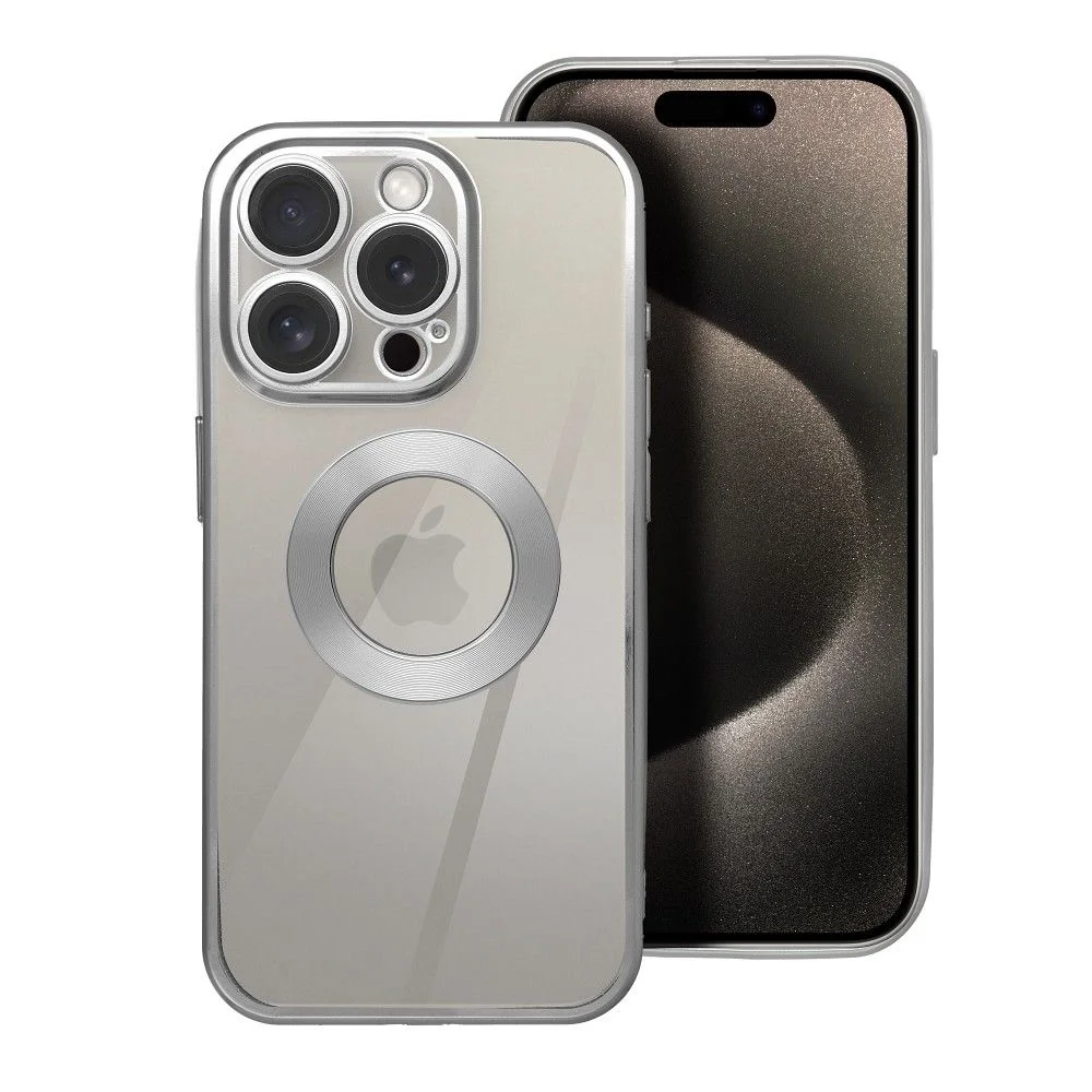 Φωτογραφία προϊόντος: . Case GLAM for IPHONE 17 Pro Max silver
