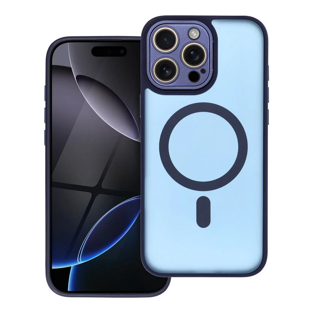 Φωτογραφία προϊόντος: . VARIETE MAG COVER Case compatible with MagSafe for SAMSUNG A37 navy blue