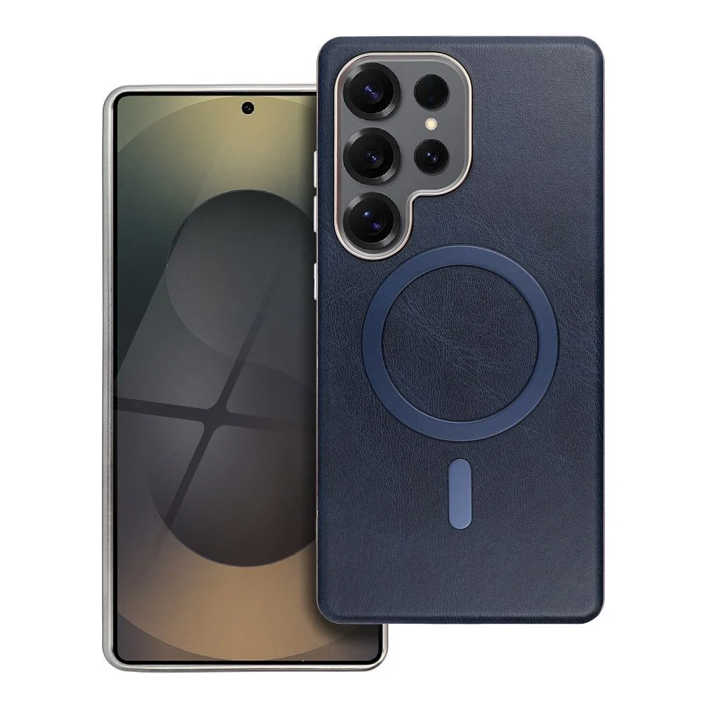 Φωτογραφία προϊόντος: . GENTLEMAN MAG COVER Case compatible with MagSafe for SAMSUNG S26 Ultra navy blue