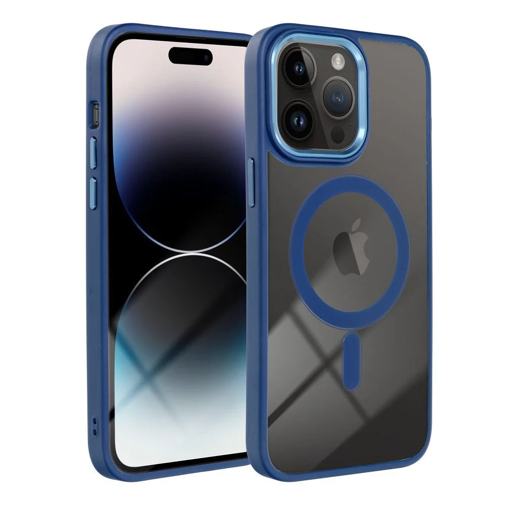 Φωτογραφία προϊόντος: . Case for Samsung S26 Color Edge Mag Cover compatible with MagSafe blue