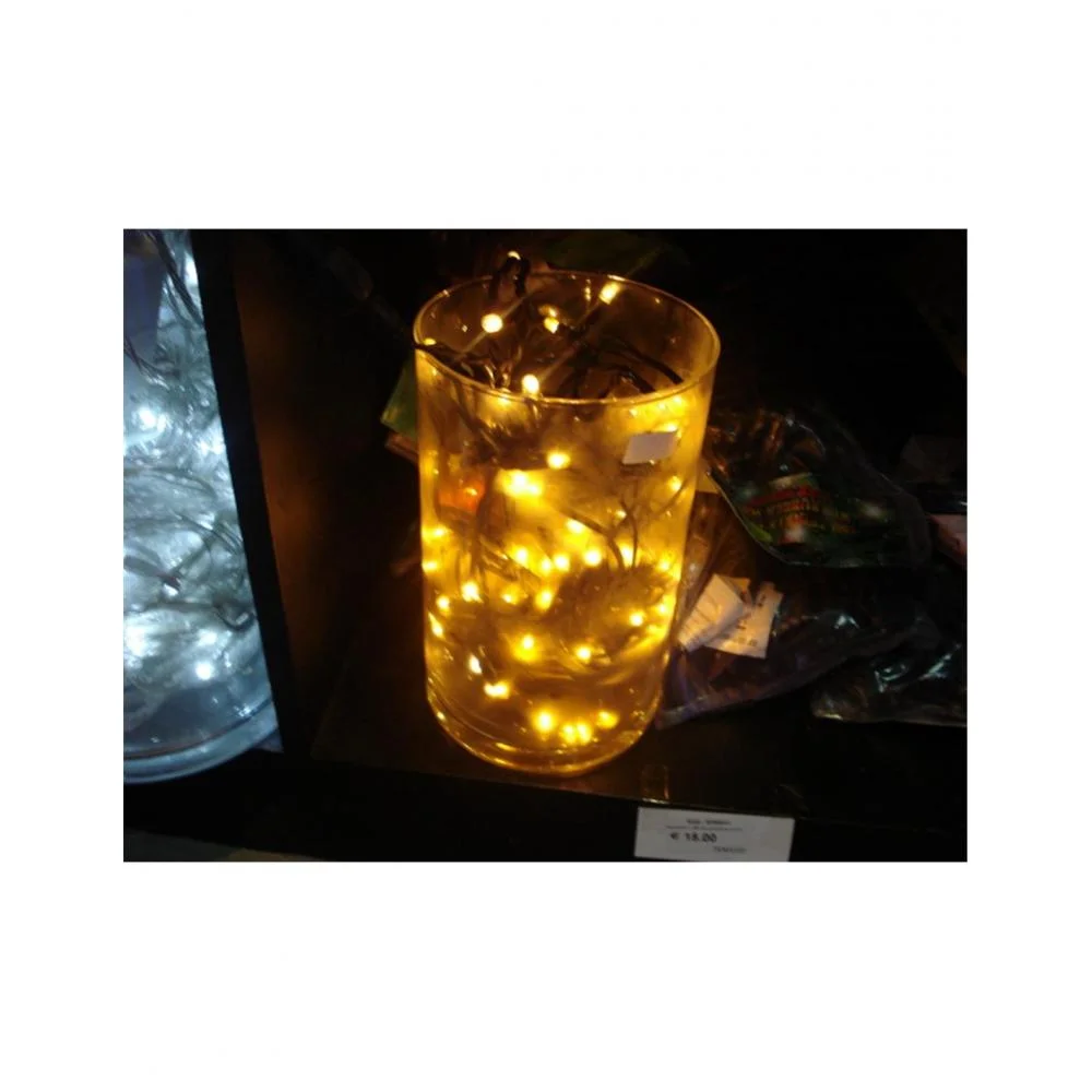 Φωτογραφία προϊόντος: Plastona Λαμπάκια Χ100LED πράσινο/warm ΕΠΕΚΤΑΣΗ