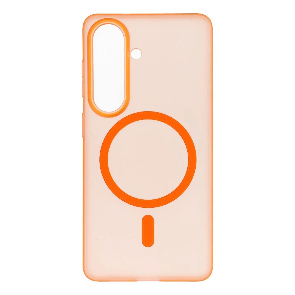 Φωτογραφία προϊόντος: . Case GO ORANGE compatible with MagSafe for SAMSUNG S26 cosmic orange