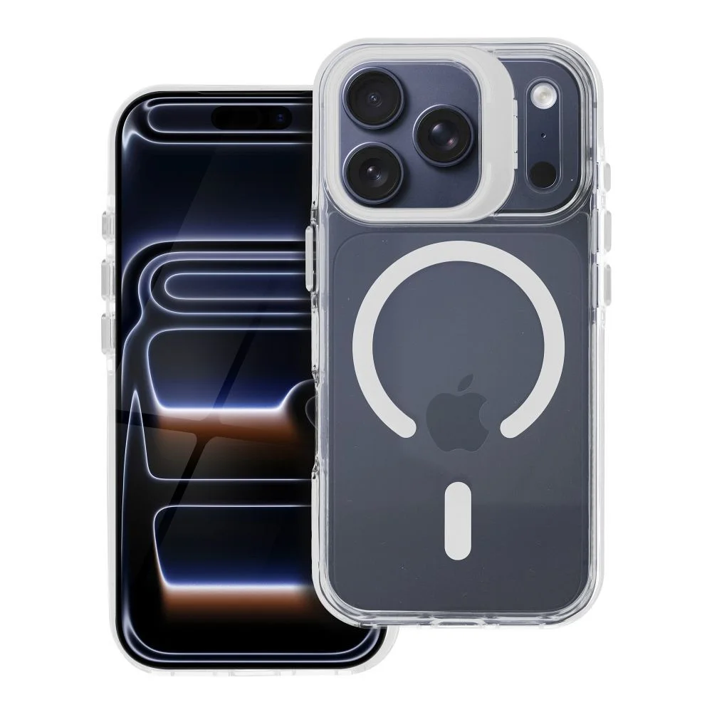 Φωτογραφία προϊόντος: . LENS MAG COVER Case compatible with MagSafe for IPHONE 14 white