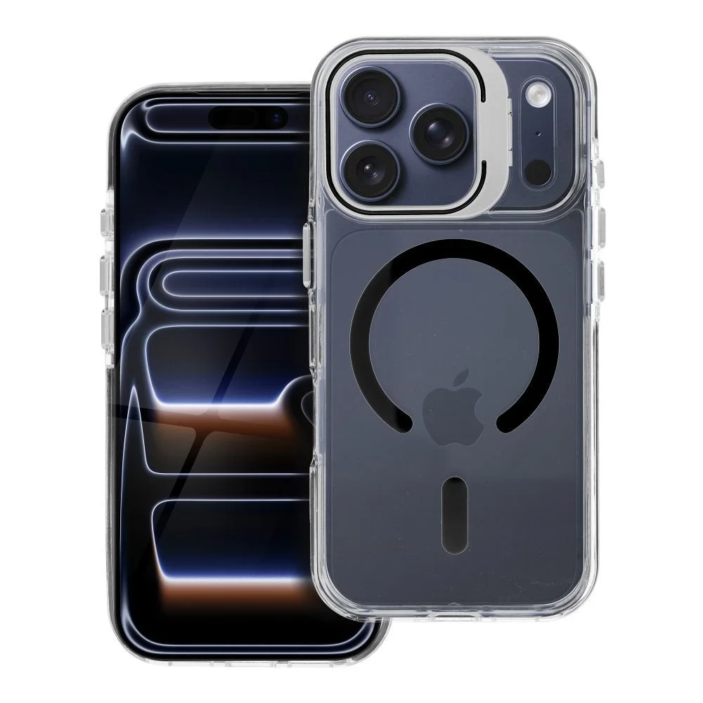 Φωτογραφία προϊόντος: . LENS MAG COVER Case compatible with MagSafe for IPHONE 15 PRO black