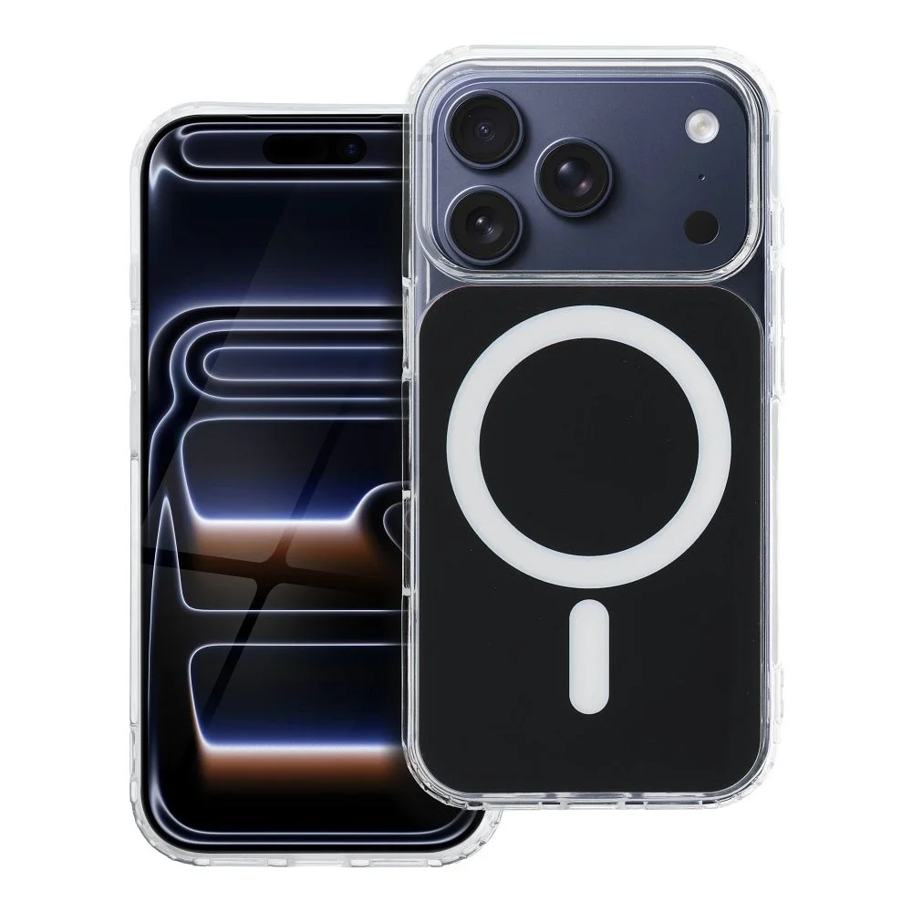 Φωτογραφία προϊόντος: . Case for iPhone 15 Clear Fusion Mag Cover compatible with MagSafe black