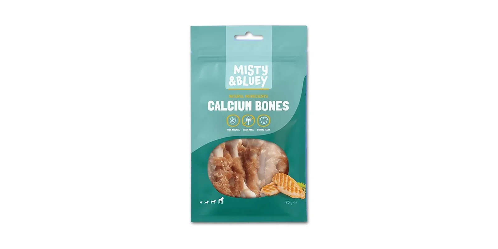 Φωτογραφία προϊόντος: Misty + Bluey Calcium Bones 70gr