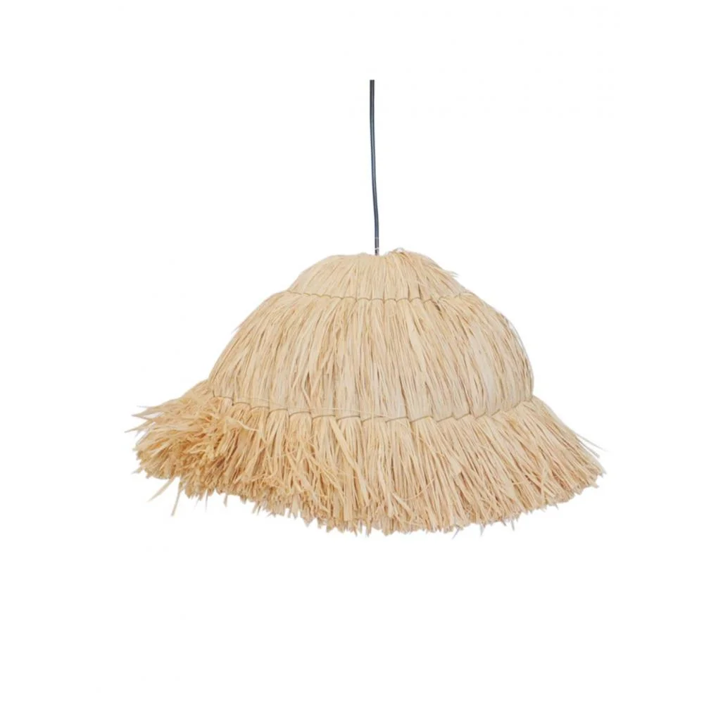 Φωτογραφία προϊόντος: Plastona Φωτιστικό οροφής Raffia φυσικό Φ37Η25cm